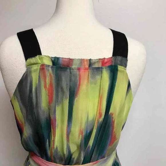 Chiffon mid length dress - Picture 2 of 2